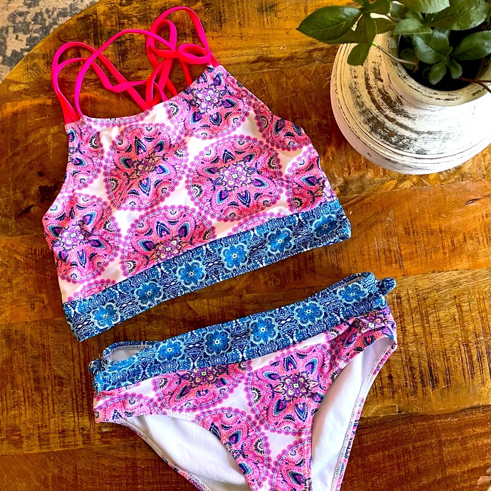 Nicole Miller Two Piece Swimsuit